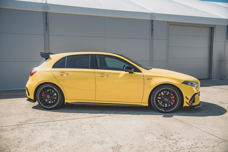 Maxton sideskørter til Mercedes-AMG A 45 S W177 – blank sort – billede 4 af 7