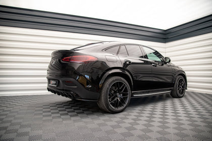 Maxton sideskørter til Mercedes-AMG / AMG-Line GLE Coupe C167 / C167 Facelift – blank sort – billede 2 af 4