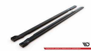 Maxton Side Skirts Diffusers Mercedes-Amg Glb 35 X247 - Gloss Black