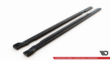 Maxton Side Skirts Diffusers Mercedes-Amg Glb 35 X247 - Gloss Black