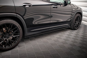Maxton Side Skirts Diffusers Mercedes-Amg Glb 35 X247 - Gloss Black