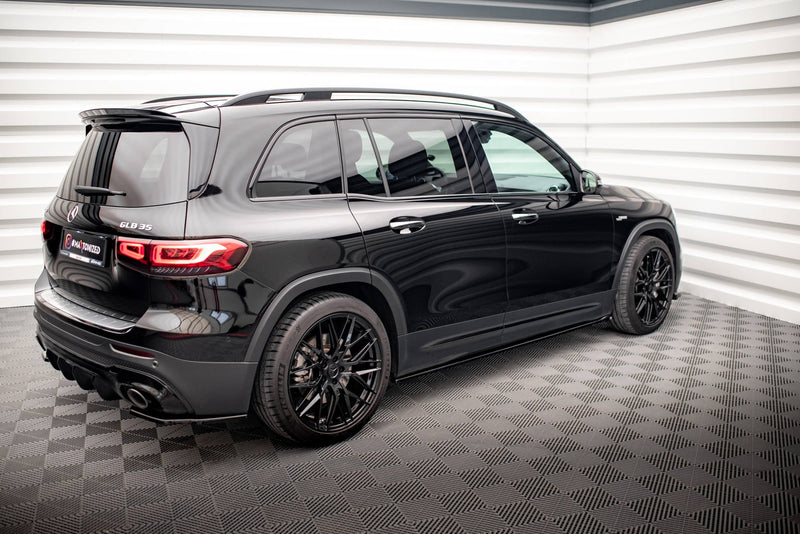 Maxton Side Skirts Diffusers Mercedes-Amg Glb 35 X247 - Gloss Black