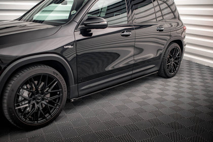 Maxton Side Skirts Diffusers Mercedes-Amg Glb 35 X247 - Gloss Black
