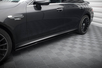 Maxton sideskørter til Mercedes-AMG GT 53 4-Door Coupe X290 – blank sort – billede 1 af 4