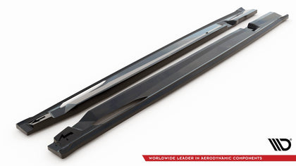 Maxton sideskørter til Mercedes-AMG GT 63S 4-Door Coupe X290 – blank sort – billede 4 af 6