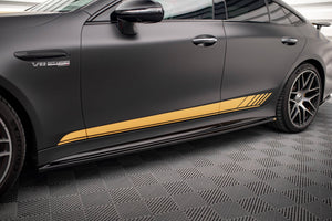 Maxton sideskørter til Mercedes-AMG GT 63S 4-Door Coupe X290 – blank sort – billede 1 af 6