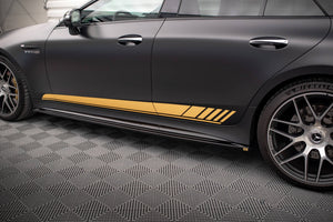 Maxton sideskørter til Mercedes-AMG GT 63S 4-Door Coupe X290 – blank sort – billede 3 af 6
