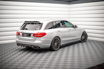 Maxton sideskørter til Mercedes-Benz C W205 – blank sort – billede 2 af 5
