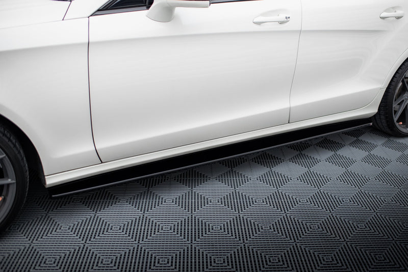 Maxton sideskørter til Mercedes-Benz CLS AMG-Line C218 – blank sort – billede 1 af 5