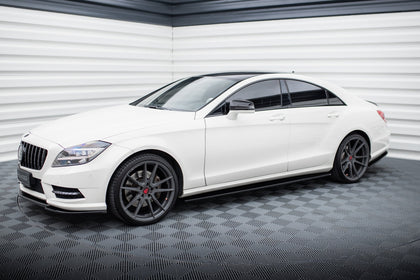 Maxton sideskørter til Mercedes-Benz CLS AMG-Line C218 – blank sort – billede 2 af 5