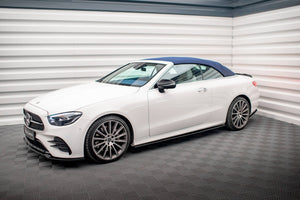 Maxton sideskørter til Mercedes-Benz E-Class W213 Coupe (C238) / Cabriolet (A238) AMG-Line / 53 AMG – blank sort – billede 2 af 7