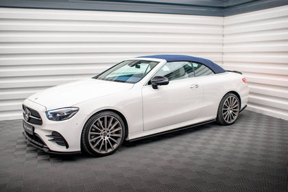 Maxton sideskørter til Mercedes-Benz E-Class W213 Coupe (C238) / Cabriolet (A238) AMG-Line / 53 AMG – blank sort – billede 2 af 7