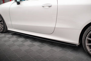 Maxton sideskørter til Mercedes-Benz E-Class W213 Coupe (C238) / Cabriolet (A238) AMG-Line / 53 AMG – blank sort – billede 4 af 7