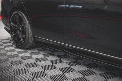 Maxton sideskørter til Mercedes-Benz E W213 – blank sort – billede 2 af 7