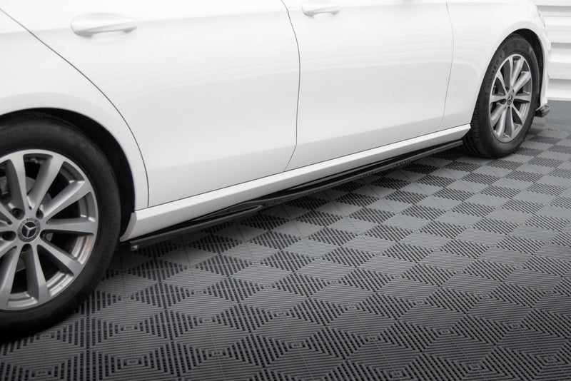 Maxton sideskørter til Mercedes-Benz E W213 – blank sort – billede 5 af 7