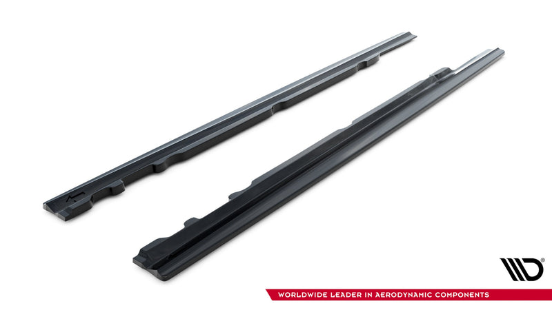 Maxton sideskørter til Mercedes-Benz E43 AMG / AMG-Line Sedan / Estate W213 / S213 – blank sort – billede 5 af 5