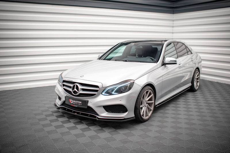 Maxton sideskørter til Mercedes-Benz E63 AMG / AMG-Line Sedan W212 Facelift – blank sort – billede 4 af 11