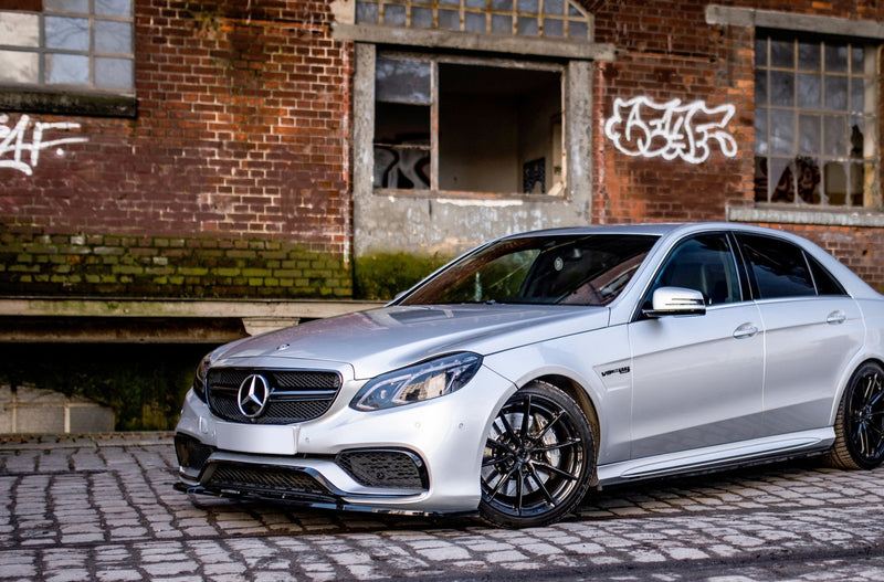 Maxton sideskørter til Mercedes-Benz E63 AMG / AMG-Line Sedan W212 Facelift – blank sort – billede 8 af 11