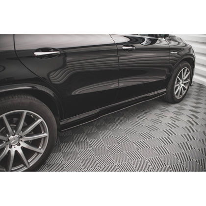 Maxton sideskørter til Mercedes-Benz GLE Coupe 63AMG C292 – blank sort – billede 1 af 5