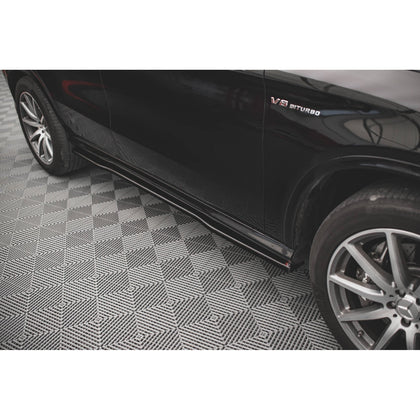 Maxton sideskørter til Mercedes-Benz GLE Coupe 63AMG C292 – blank sort – billede 2 af 5