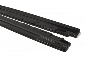 Maxton sideskørter til Mercedes-Benz C63 W204 / S204 / C204 Facelift – blank sort – billede 2 af 3