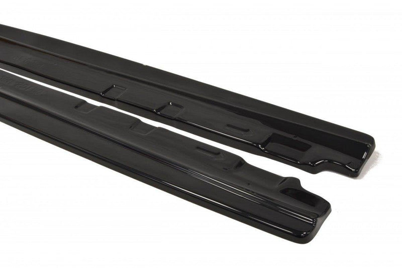 Maxton sideskørter til Mercedes-Benz C63 W204 / S204 / C204 Facelift – blank sort – billede 2 af 3