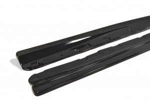 Maxton sideskørter til Mercedes-Benz C63 W204 / S204 / C204 Facelift – blank sort – billede 3 af 3