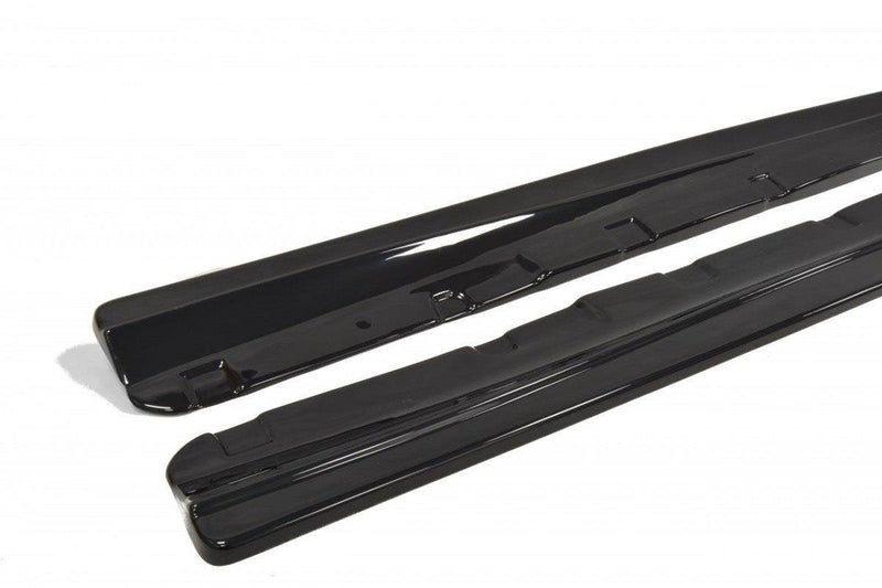 Maxton sideskørter til Mercedes-Benz C63 W204 / S204 / C204 Facelift – blank sort – billede 3 af 3