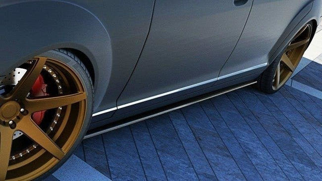 Maxton sideskørter til Mercedes S-CLASS W221 Long – blank sort – billede 2 af 3