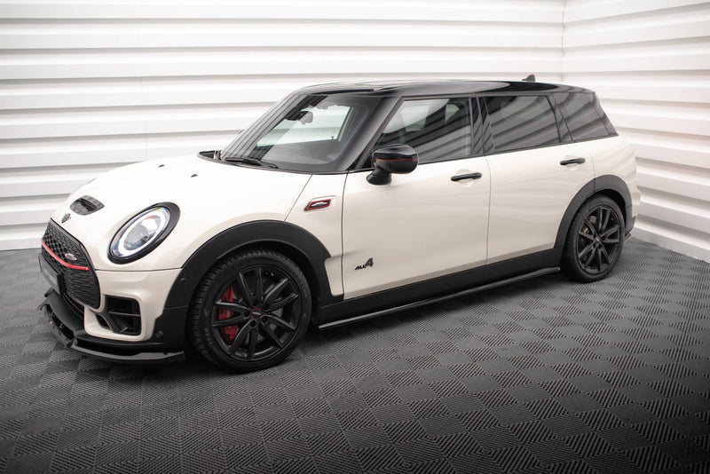Maxton Side Skirts Diffusers Mini Cooper Clubman John Cooper Works F54 Facelift - Gloss Black