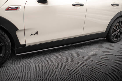Maxton Side Skirts Diffusers Mini Cooper Clubman John Cooper Works F54 Facelift - Gloss Black