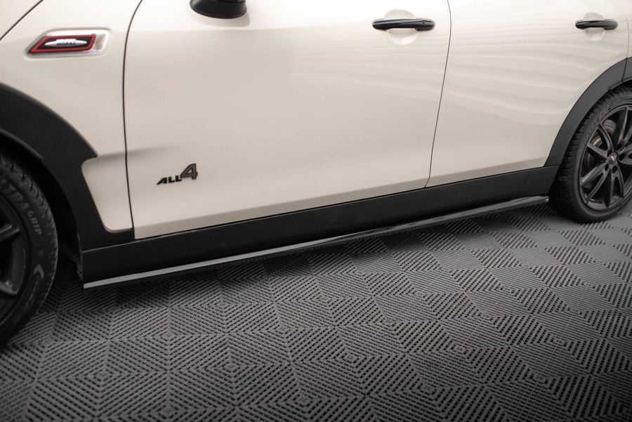 Maxton Side Skirts Diffusers Mini Cooper Clubman John Cooper Works F54 Facelift - Gloss Black