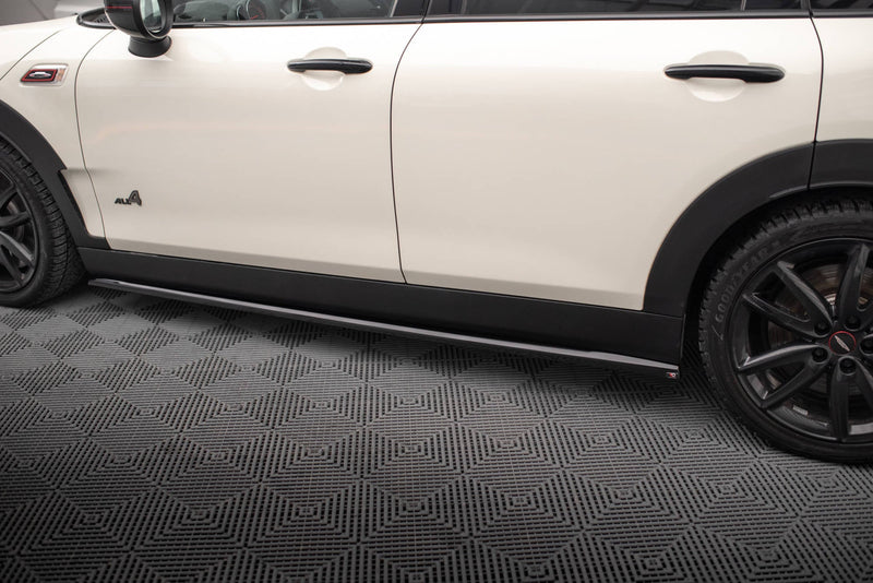 Maxton Side Skirts Diffusers Mini Cooper Clubman John Cooper Works F54 Facelift - Gloss Black