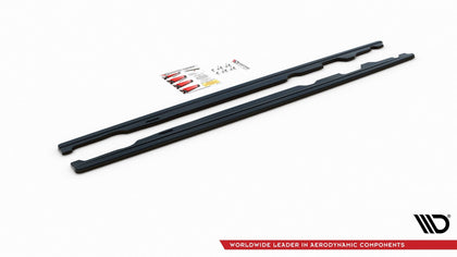 Maxton sideskørter til Mini Cooper S John Cooper Works F56 – blank sort – billede 4 af 4