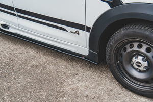 Maxton sideskørter til Mini Countryman Mk1 JCW – blank sort – billede 4 af 6