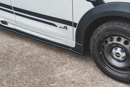 Maxton sideskørter til Mini Countryman Mk1 JCW – blank sort – billede 4 af 6