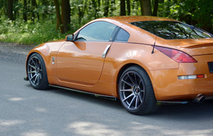 Maxton sideskørter til Nissan 350Z – blank sort – billede 1 af 6