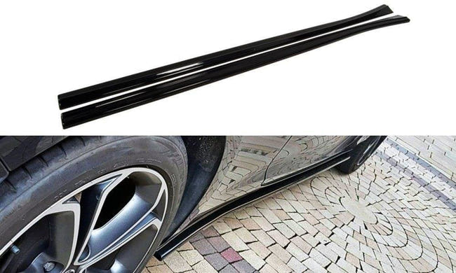 Maxton sideskørter til Opel Astra GTC J – blank sort – billede 1 af 3