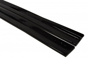Maxton sideskørter til Opel Astra H (FOR OPC / VXR) – blank sort – billede 3 af 4