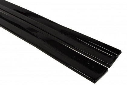 Maxton sideskørter til Opel Astra H (FOR OPC / VXR) – blank sort – billede 3 af 4