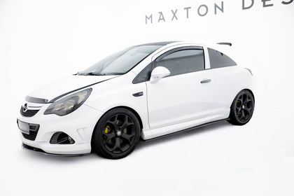 Maxton sideskørter til Opel Corsa OPC/VXR D – blank sort – billede 2 af 4