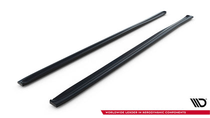 Maxton sideskørter til Opel Corsa OPC/VXR D – blank sort – billede 3 af 4