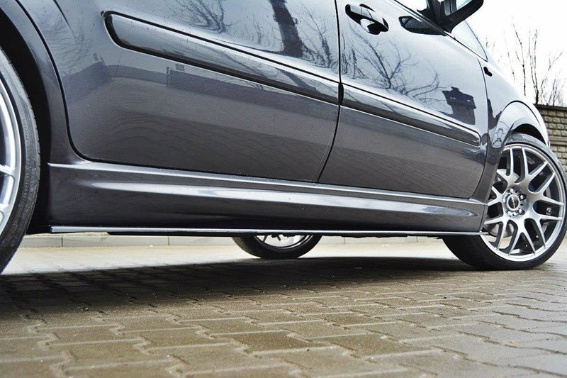 Maxton sideskørter til Opel Zafira B OPC – blank sort – billede 2 af 6