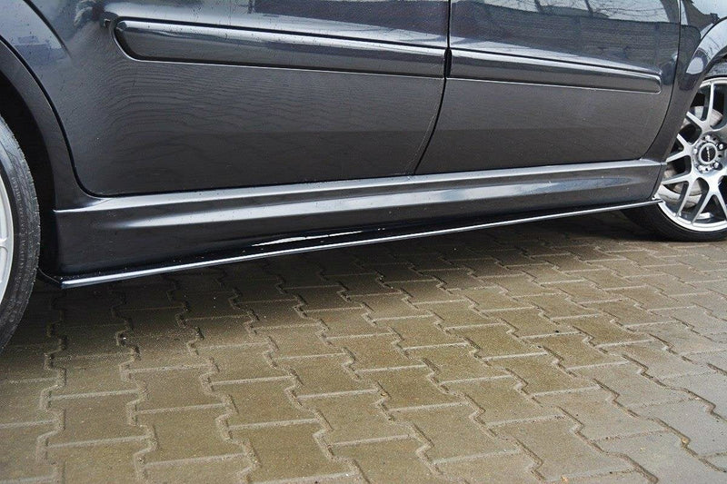 Maxton sideskørter til Opel Zafira B OPC – blank sort – billede 3 af 6