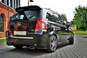 Maxton sideskørter til Opel Zafira B OPC – blank sort – billede 6 af 6