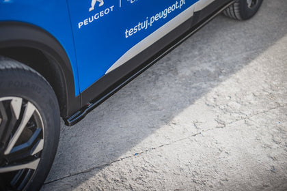 Maxton sideskørter til Peugeot 2008 Mk2 – blank sort – billede 2 af 6