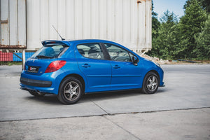 Maxton sideskørter til Peugeot 207 Sport – blank sort – billede 4 af 5