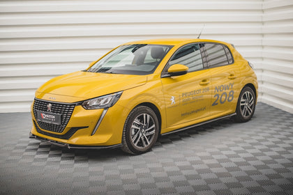 Maxton sideskørter til Peugeot 208 Mk2 – blank sort – billede 2 af 4