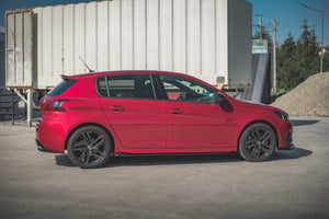 Maxton sideskørter til Peugeot 308 GT Mk2 Facelift – blank sort – billede 2 af 7