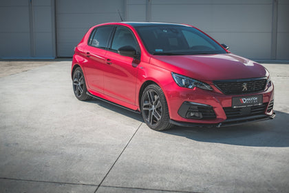 Maxton sideskørter til Peugeot 308 GT Mk2 Facelift – blank sort – billede 3 af 7